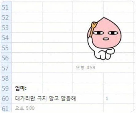 엄마가 문자 보낸거 개웃기지 ㅋㅋㅋㅋ (19)