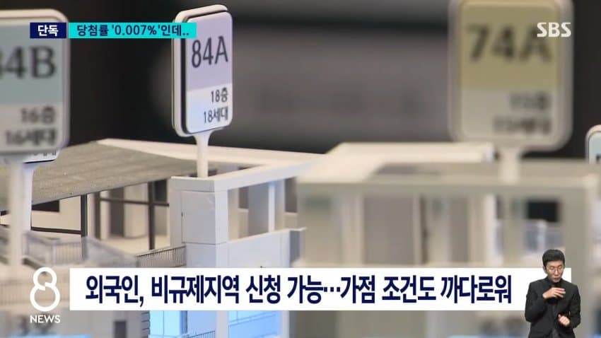 sbs) 외국인에 청약통장 115만 건..."쓸모도 없는데" (10)