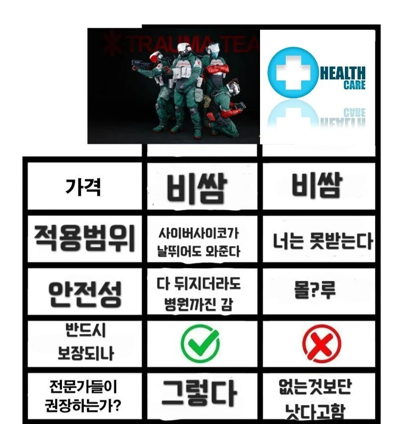 미국에서 무한 재평가중인 사이버펑크 트라우마팀