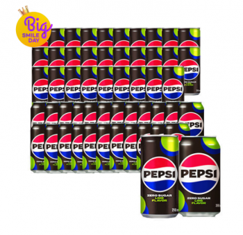 [지마켓] 펩시제로 라임/제로카페인 210ml 30캔 + 355ml 24캔