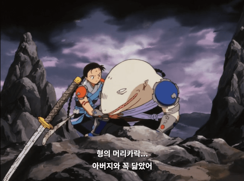 훌쩍훌쩍 이누야샤 빌런 사망씬 (5)
