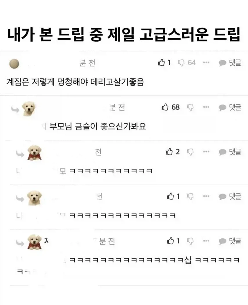 멍청한소리 고급지게 돌리는 방법