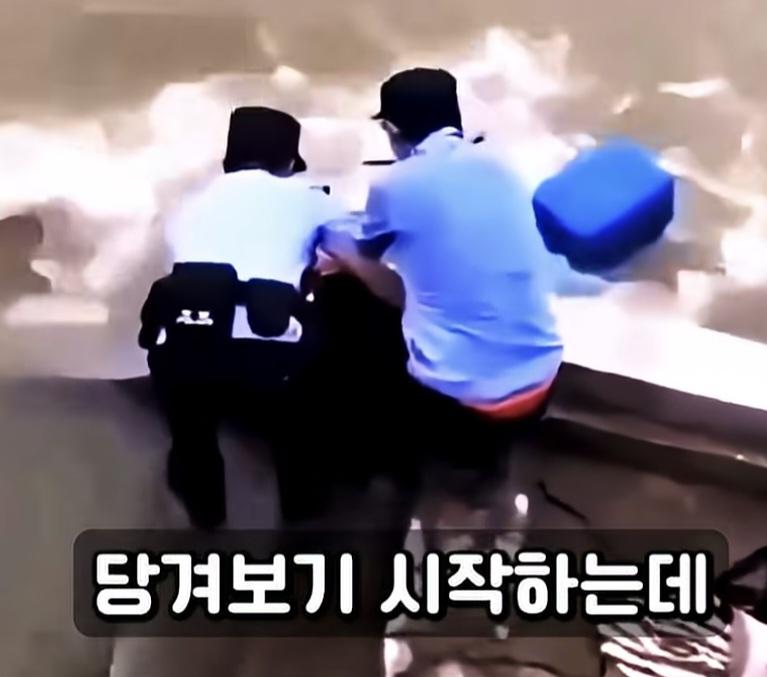 중국 공안의 인명구조 (19)