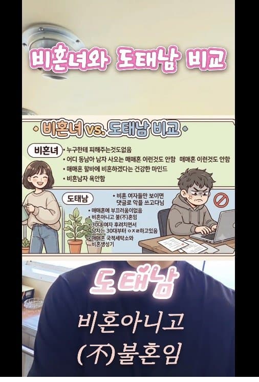 알파메일의.....비혼녀와 도태남 비교......... (11)