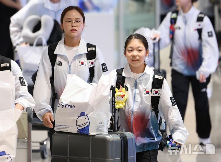 요즘 귀엽다고 난리 난 여서정, 황서현 선수