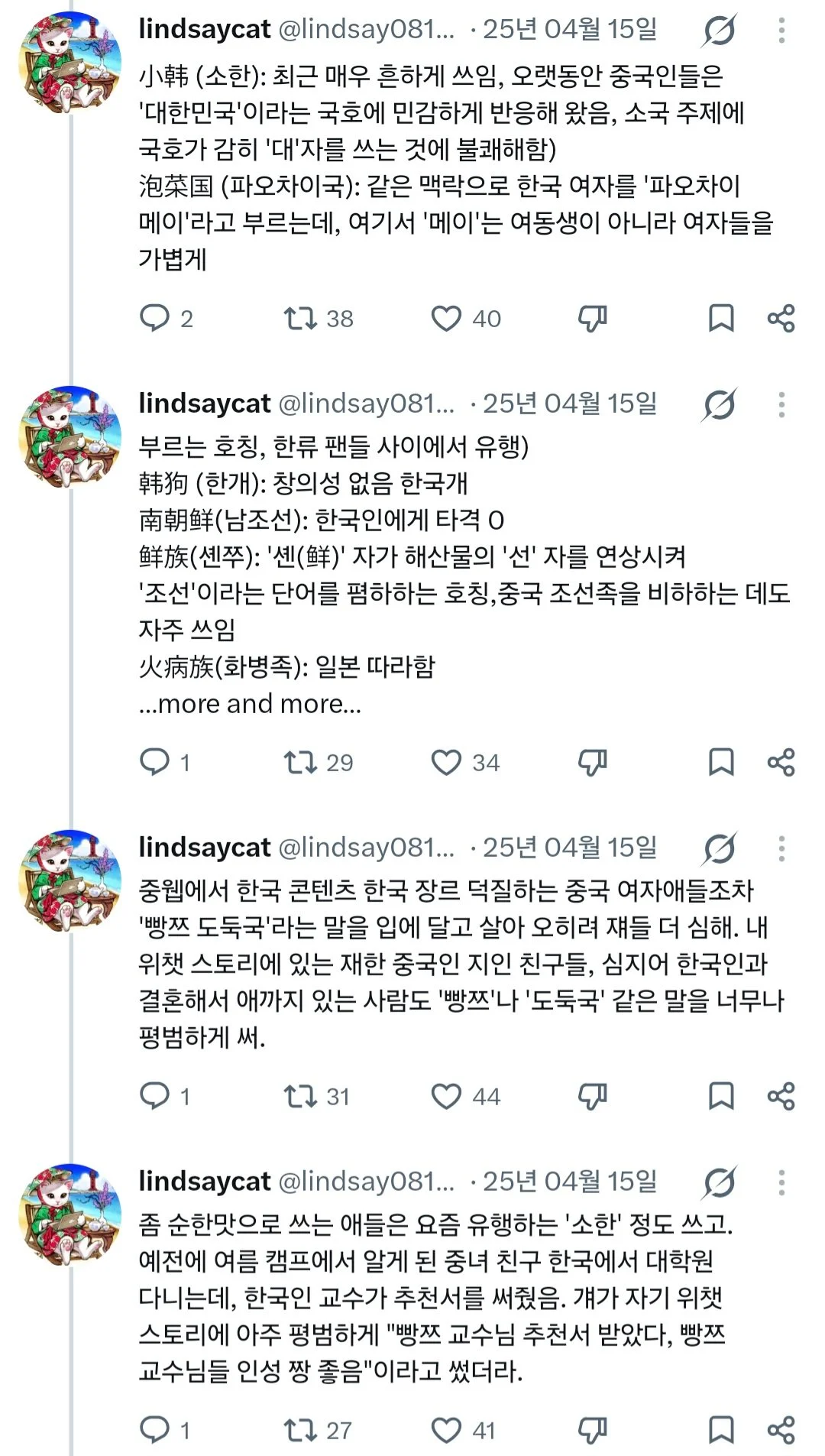 한중 혼혈이 말하는 중국 내 만연한 혐한 정서 (2)