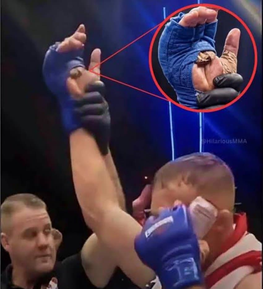 난리 났다는.. UFC 불법 글러브 논란 . (7)