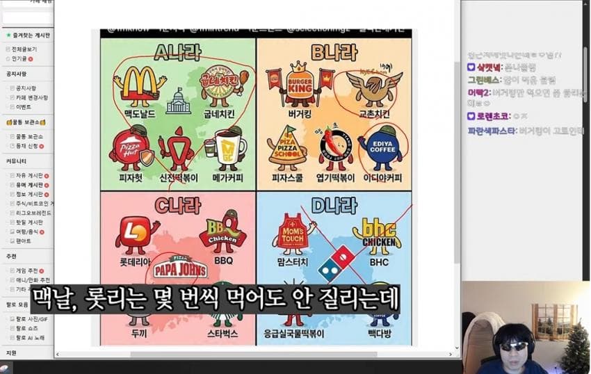 랄로가 말하는 프렌차이즈 나라 abcd중 어디서 살고싶어?? (30)