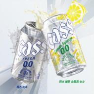 카스 제로 2캔+레몬 제로 2캔 총 4캔 3000원 무배