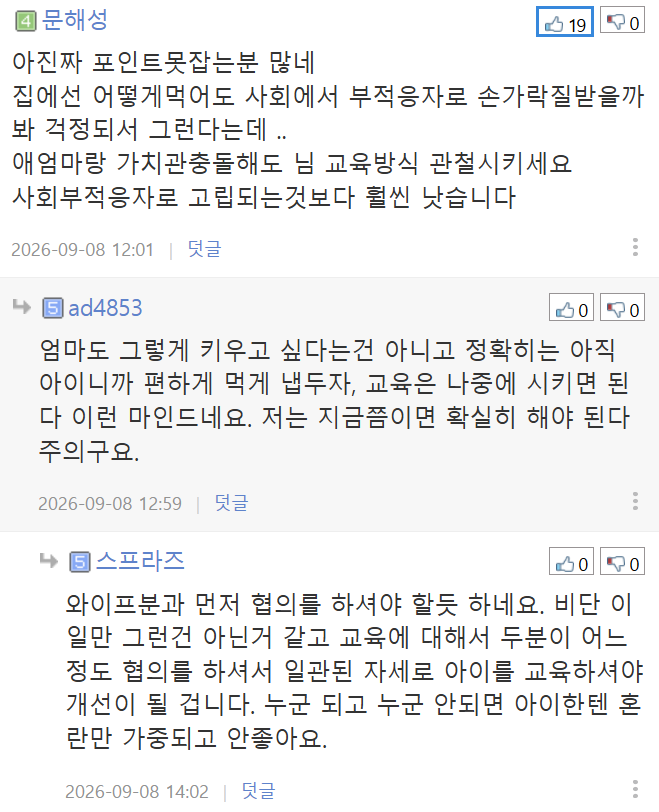 피자 꼬다리, 치킨 다리 끝 남기는 아이, 그냥 두시나요? (9)