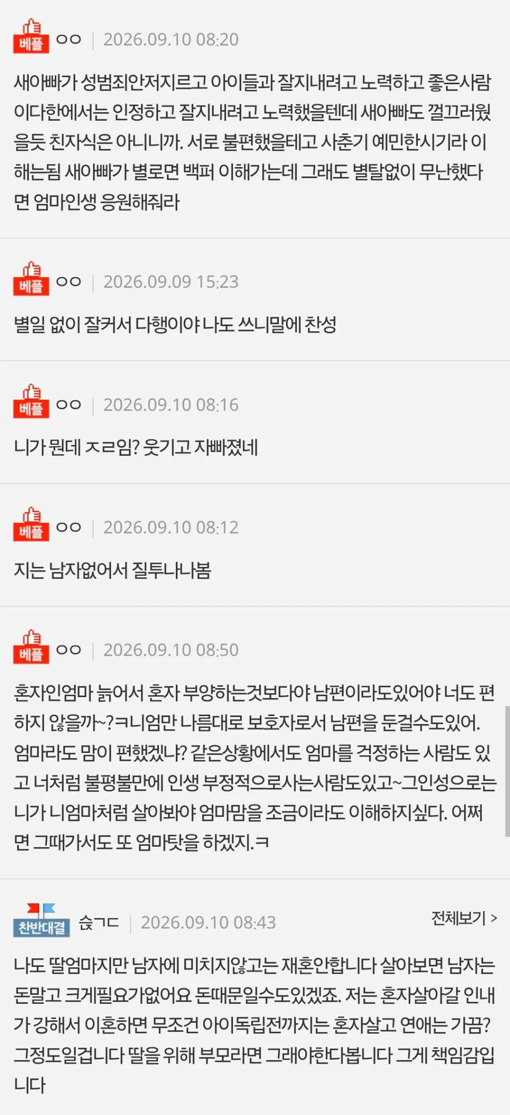 애있는 이혼녀는 제발 재혼좀 하지마 (2)