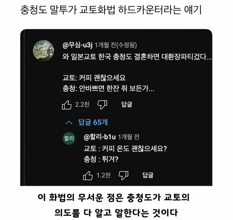 교토식 화법의 하드 카운터