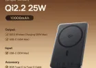 베이스어스 Qi2.2 25W 맥세이프 보조배터리 10000mAh