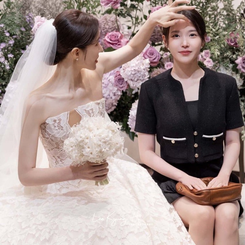 헤메쌤 결혼식 간 아이유