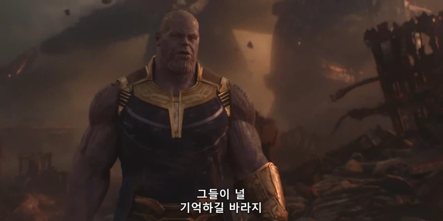 MCU)타노스가 유일하게 화낸 히어로 (8)