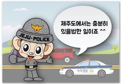 싱글벙글 신기한 제주도 경찰조직 (6)