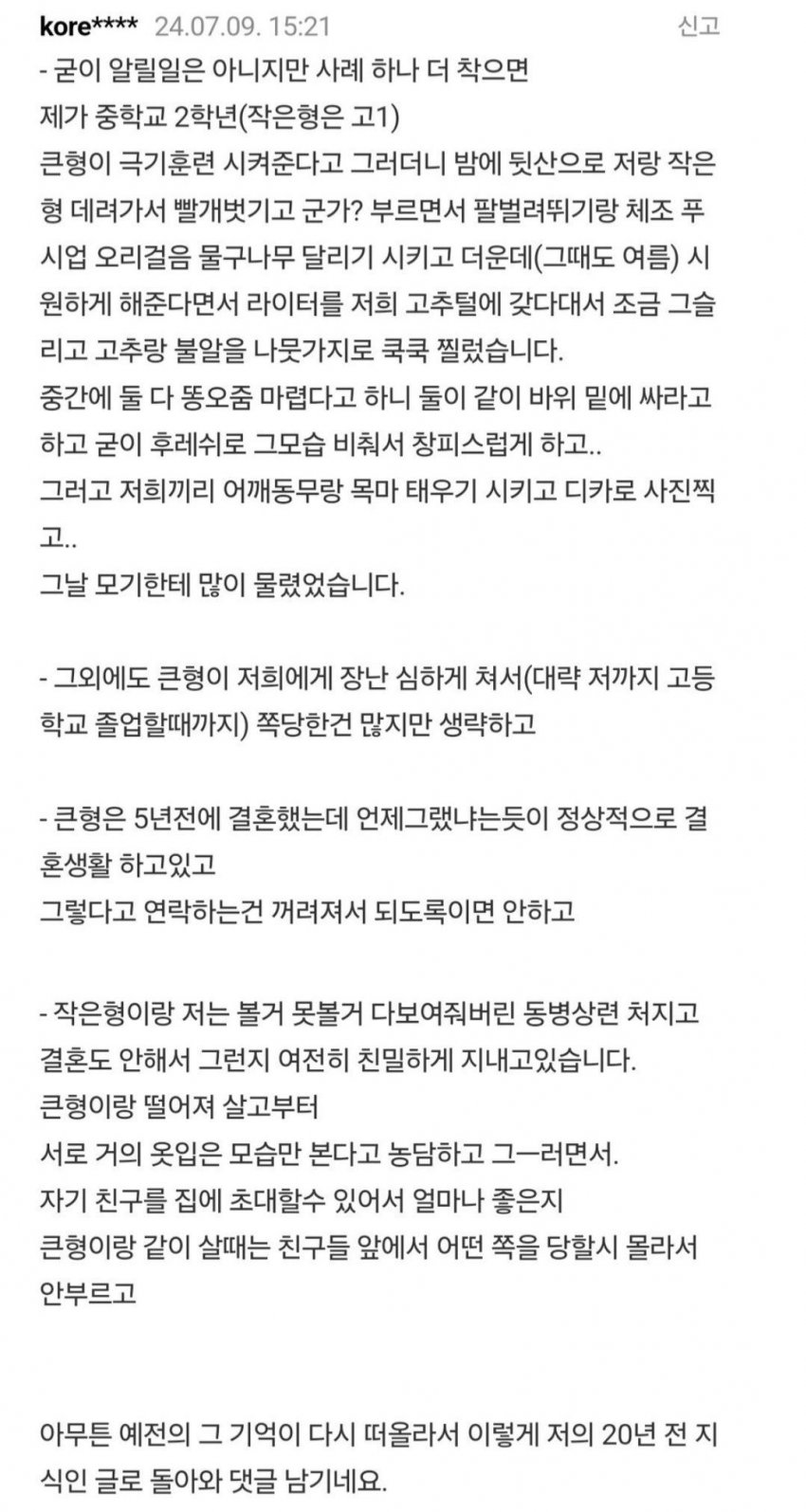 형에게 장난감 취급 당했다는 남동생들 (10)