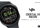 갤럭시워치 페이스 SamWatch Digital IX Neon