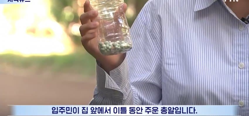 밤마다 아파트에 총소리, 분리수거하던 주민 날벼락 (11)