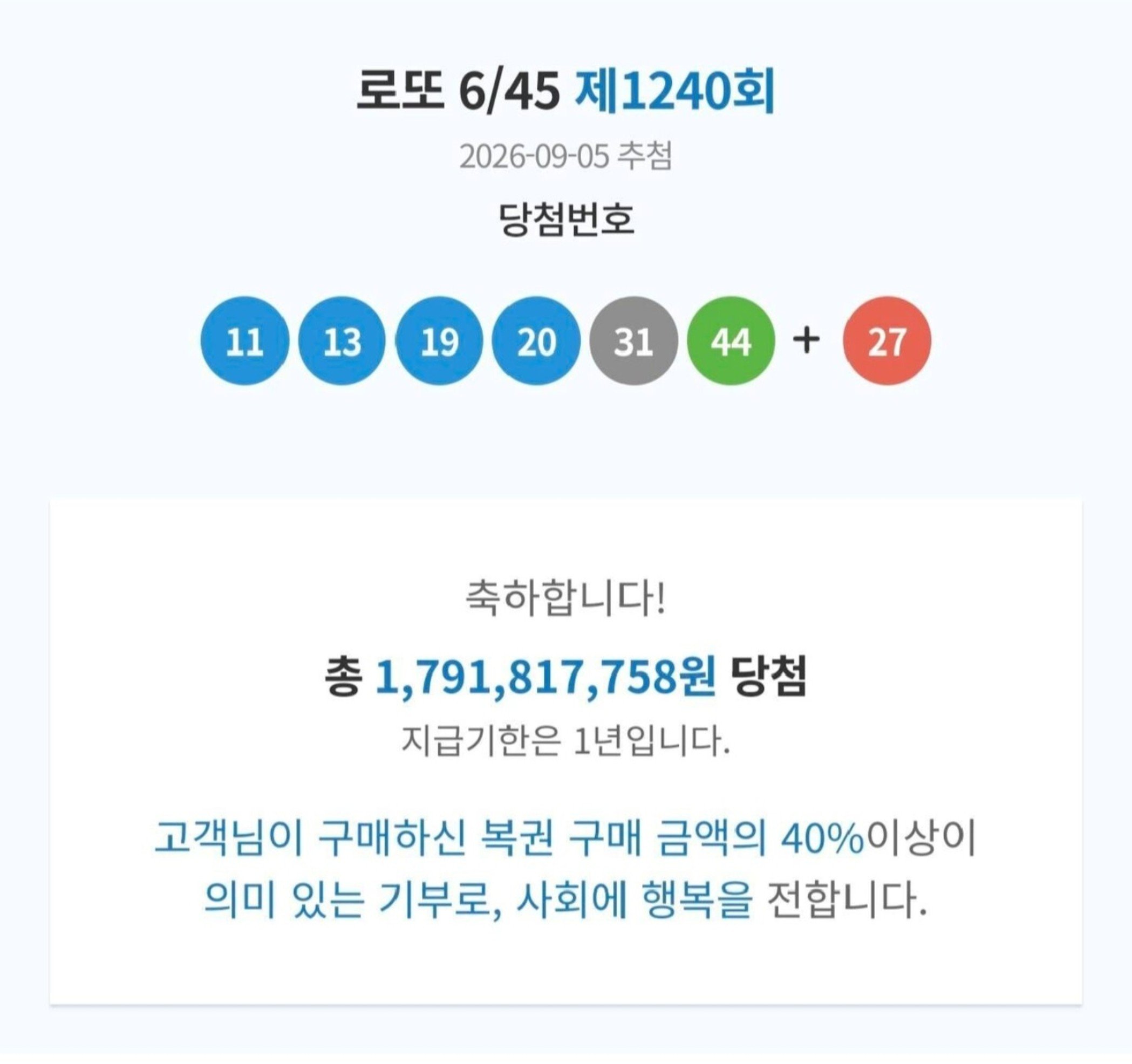 지난주 로또 1등 당첨자 후기 (2)