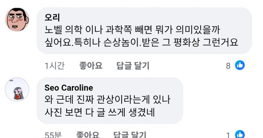 윤서인 노벨문학상에 시원한 일침... (2)