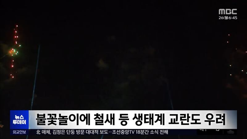 계속되는 안전사고, 환경오염에 취소되는 불꽃놀이 (3)