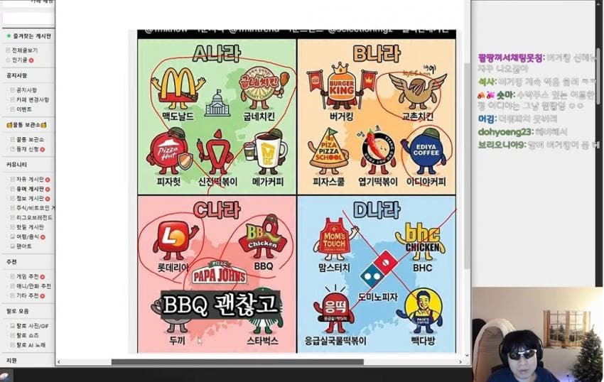 랄로가 말하는 프렌차이즈 나라 abcd중 어디서 살고싶어?? (31)