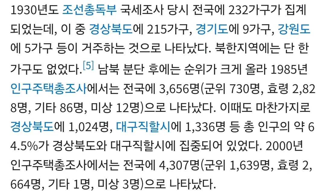 경상도 사람들은 꽤 많이 안다는 성씨 (2)