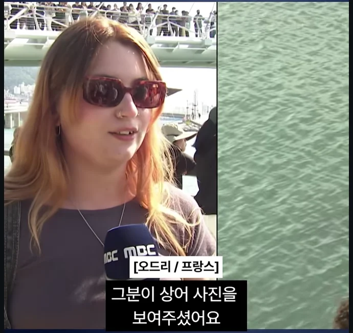 부산 상어보러 온 프랑스인 (2)