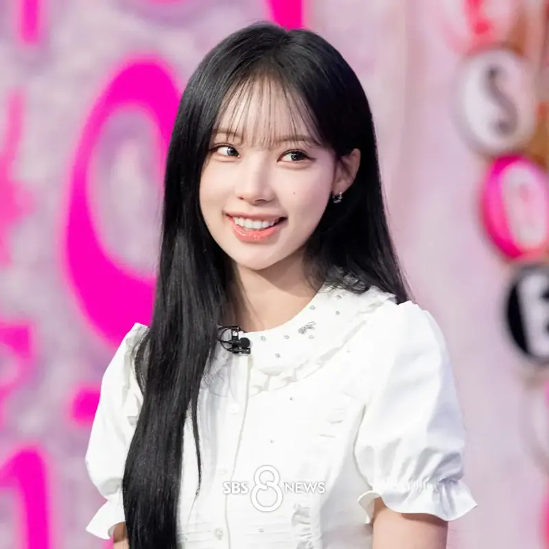 sbs 8시 뉴스 출연 리센느 비하인드 개인, 단체컷