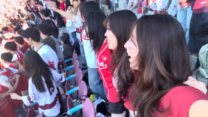한국 유학중인 일본여성들의 고연전 가는날 (17)