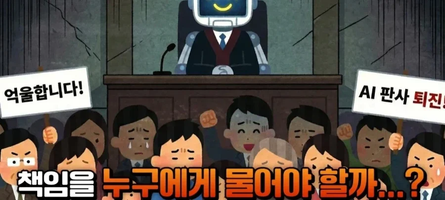 ??? : AI 판사가 잘못 판결하면 책임은 누가 짐? (2)