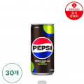 [CJ더마켓]펩시 제로슈거 라임 210ml x 30캔(8960원 가격상이/무료)