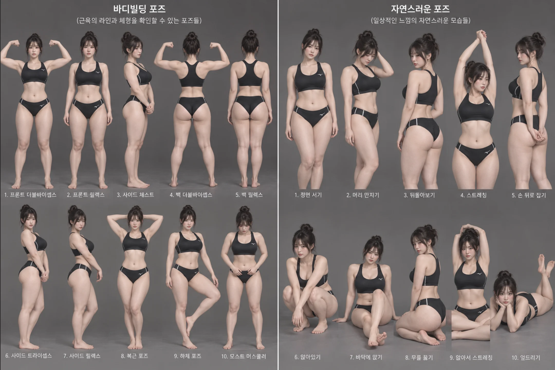 ㅇㅎ,챗지피티) 165cm, 81kg, BMI 29.8 여자, 인바디표 참고하여 이미지 생성. (8)