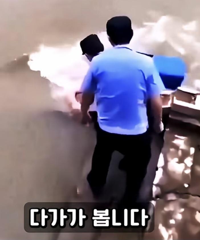 중국 공안의 인명구조 (13)