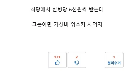 솔직히 유게 소주 얘기 나올 때마다 하는 생각