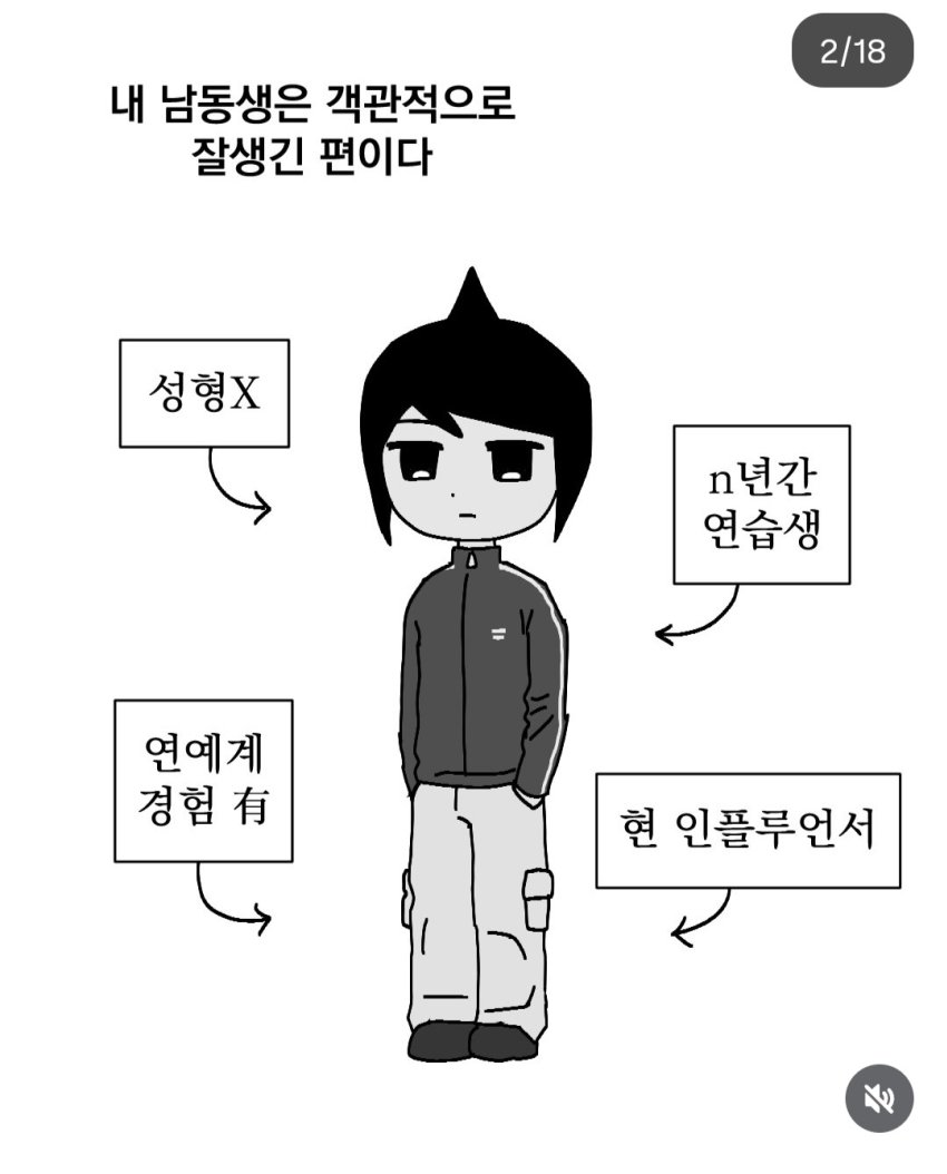 와들와들 잘생긴 남동생을 둔 누나의 만화 (2)