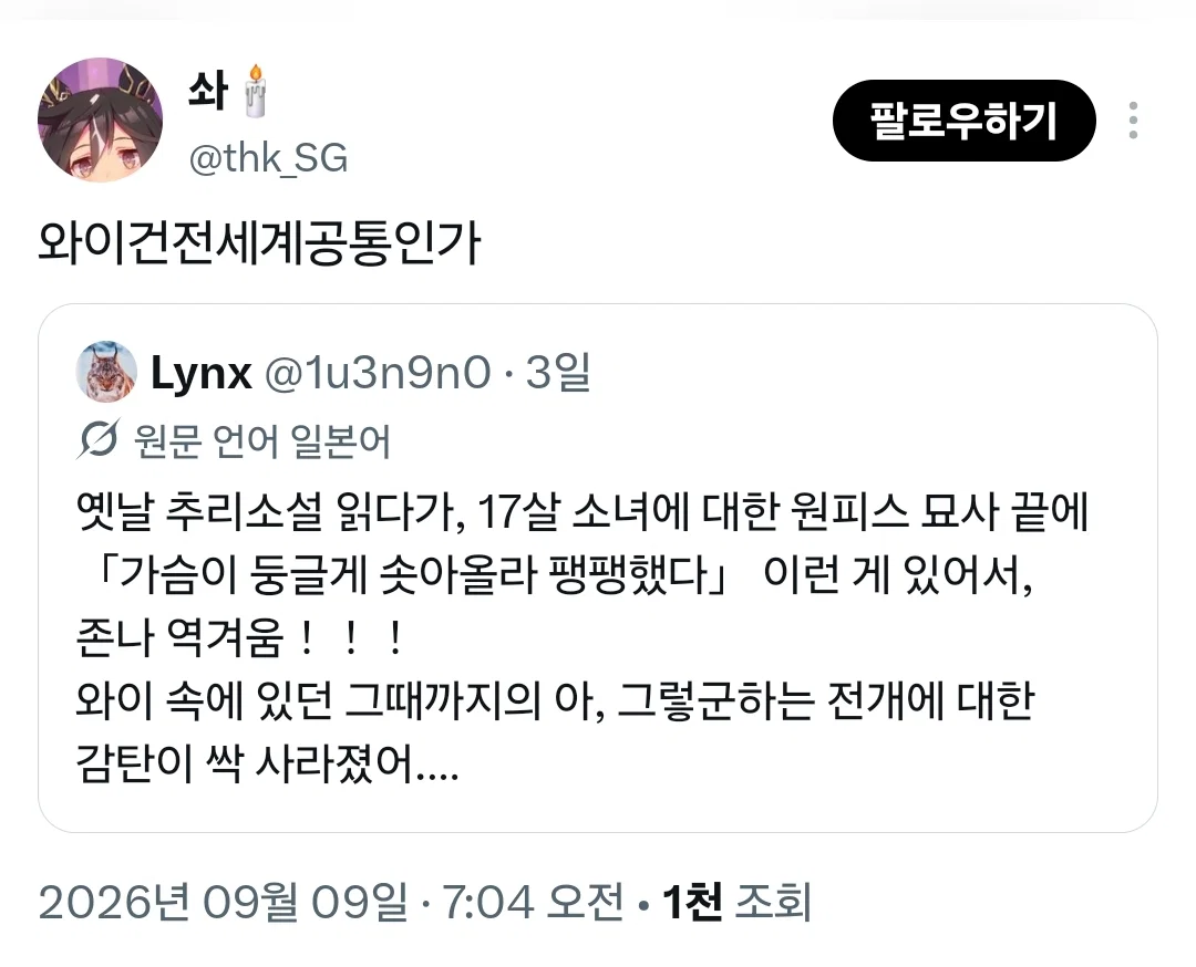 남성 작가 문학으로(n) 하나된 한중일 여자들 (5)