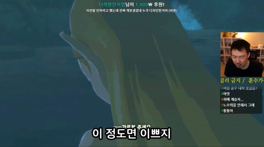 젤다가 못 생겼단 의견에 일침하는 스트리머 (4)