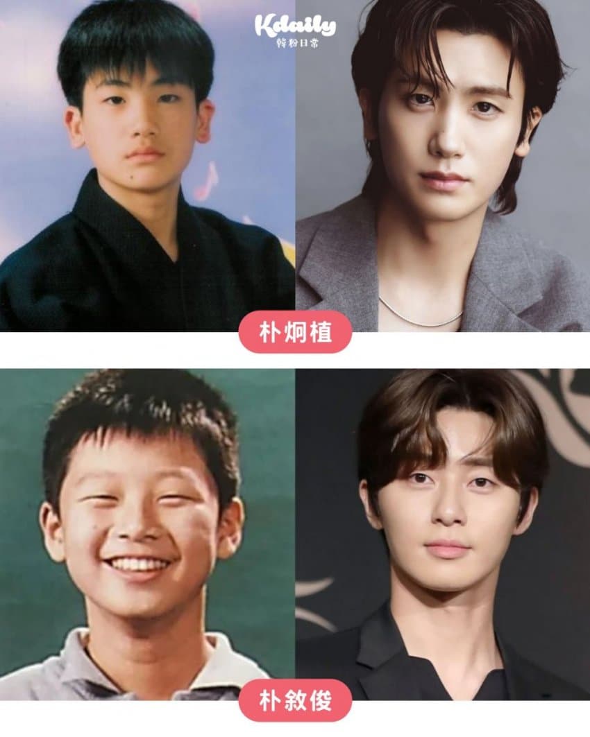 남자 배우들 어릴적 모습과 현재 모습 (20)