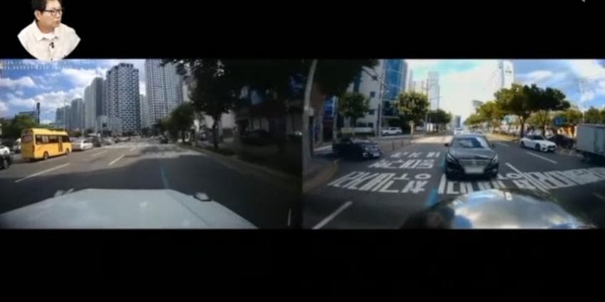 한문철티비 레전드 갱신. 무리한 지바겐 끼어들기. 눈돌아간 총 송곳아재. (3)