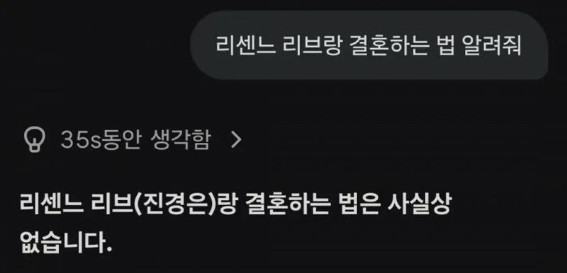 리센느 리브랑 결혼하는 법 알려줘 (2)