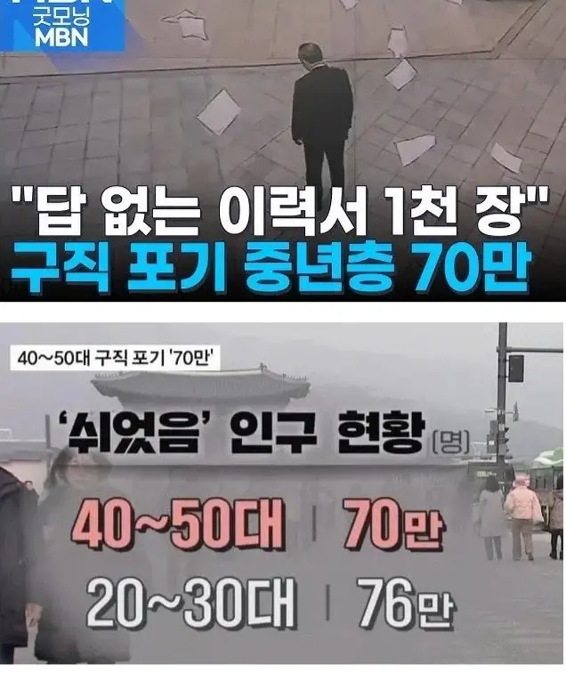 쉬었음 청년 비켜