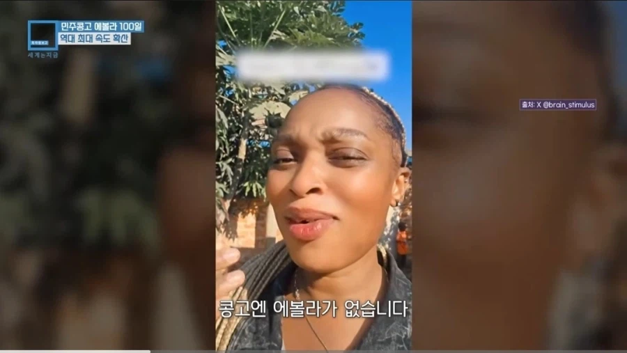 에볼라 유행중인 콩고 (5)