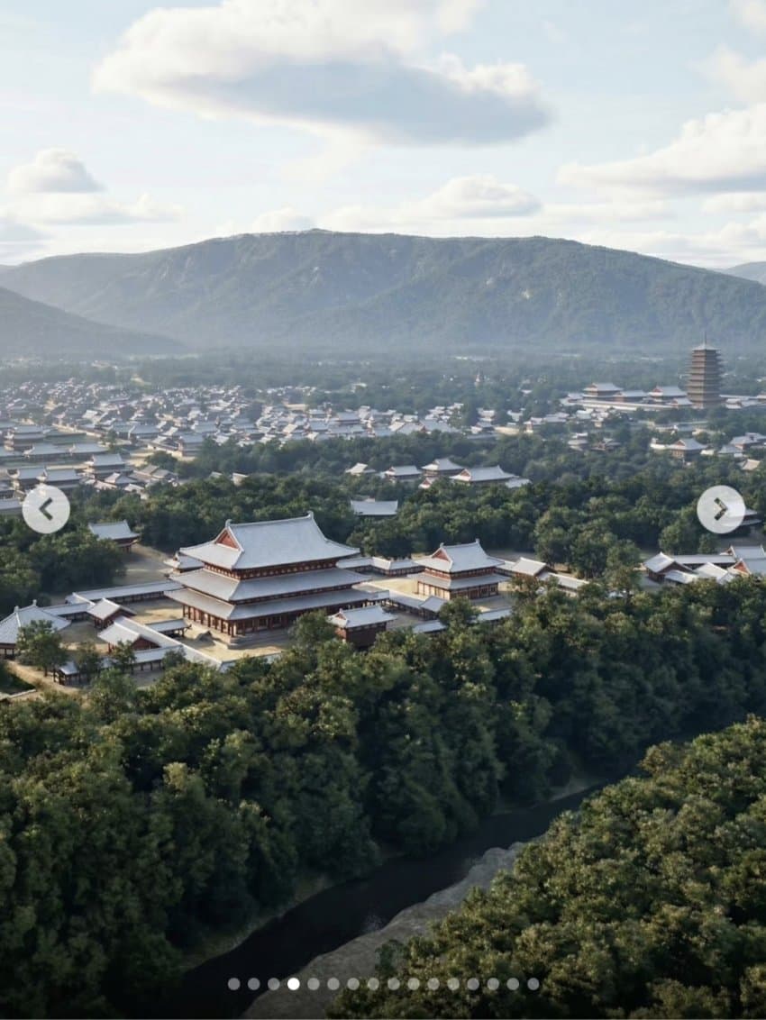 싱글벙글 1300년전 신라 경주 복원도 (4)