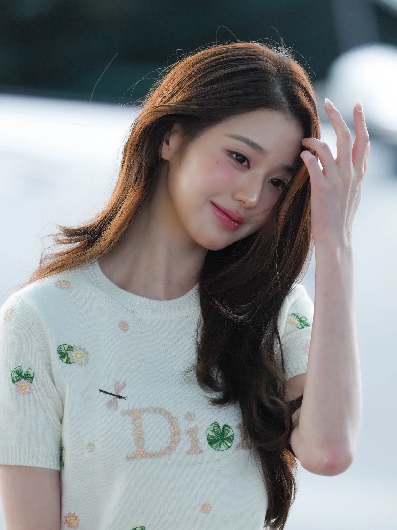 파리 디올쇼 참석하는 듯한 오늘자 아이브 장원영 출국 (10)