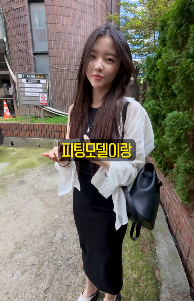 존예녀에게 사진 찍어주겠다고 했는데 뷰티모델 (8)