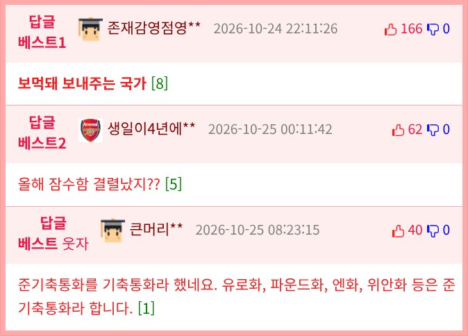 의외의외 한국과 사이가 매우 좋은 나라 (3)