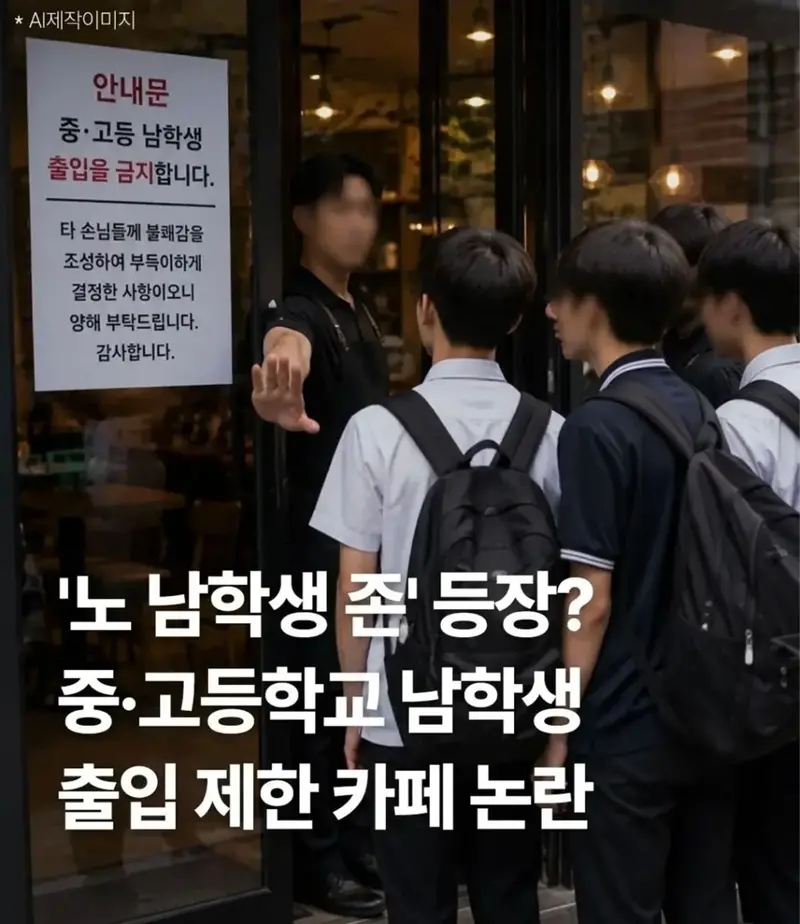 현재 논란중인 카페
