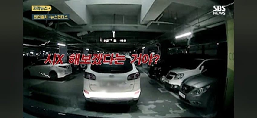 앳된 여성 택배기사 보더니 주차 ㅈ같이 한다며 쌍욕 퍼붓는 남성 (10)